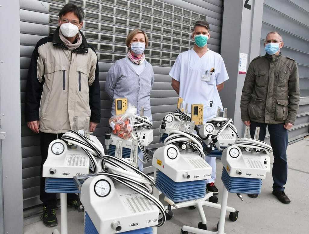 Unimedizin Rostock spendet Beatmungsgeräte Health&Care Management