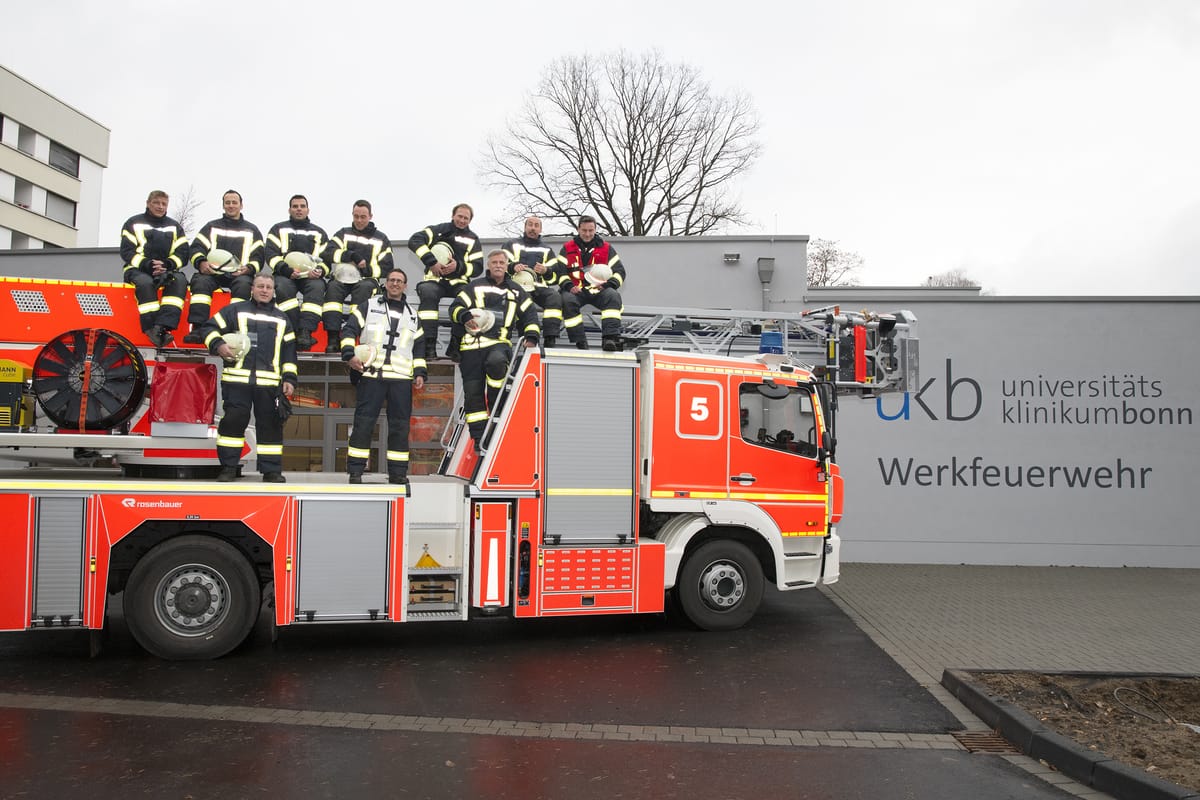 Werksfeuerwehr im Vollbetrieb - Health&Care Management