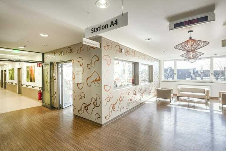 St. Vinzenz Düsseldorf Privatstation Schwesternzimmer