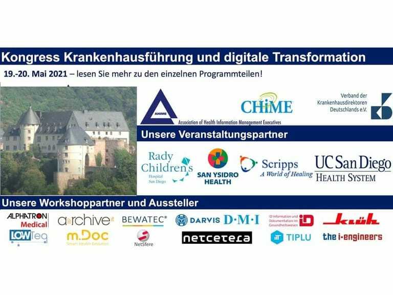 Kongress Krankenhausführung und digitale Transformation der Entscheiderfabrik 2021