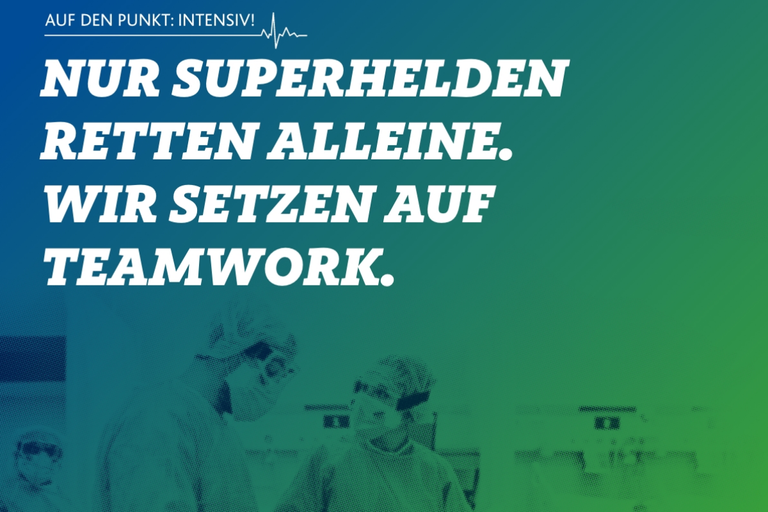 Recruiting-Kampagne Intensivpflegende, Auf den Punkt:Intensiv
