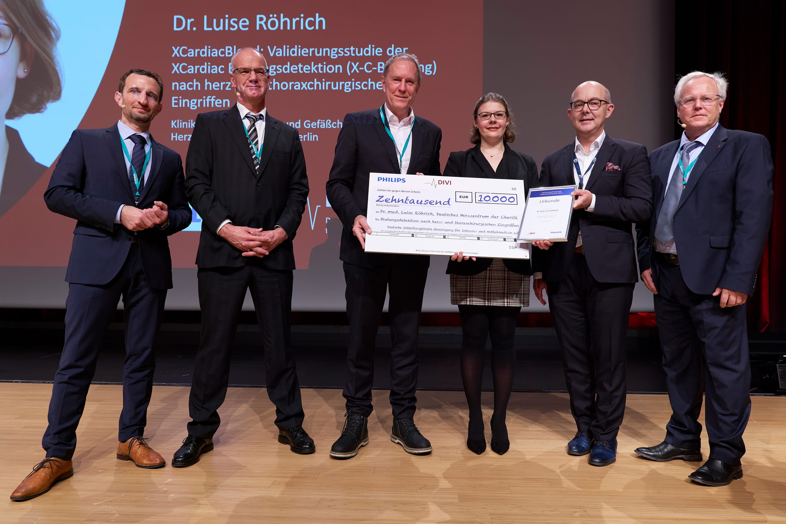 Forschungsförderpreis geht an Dr. Luise Röhrich Health&Care Management